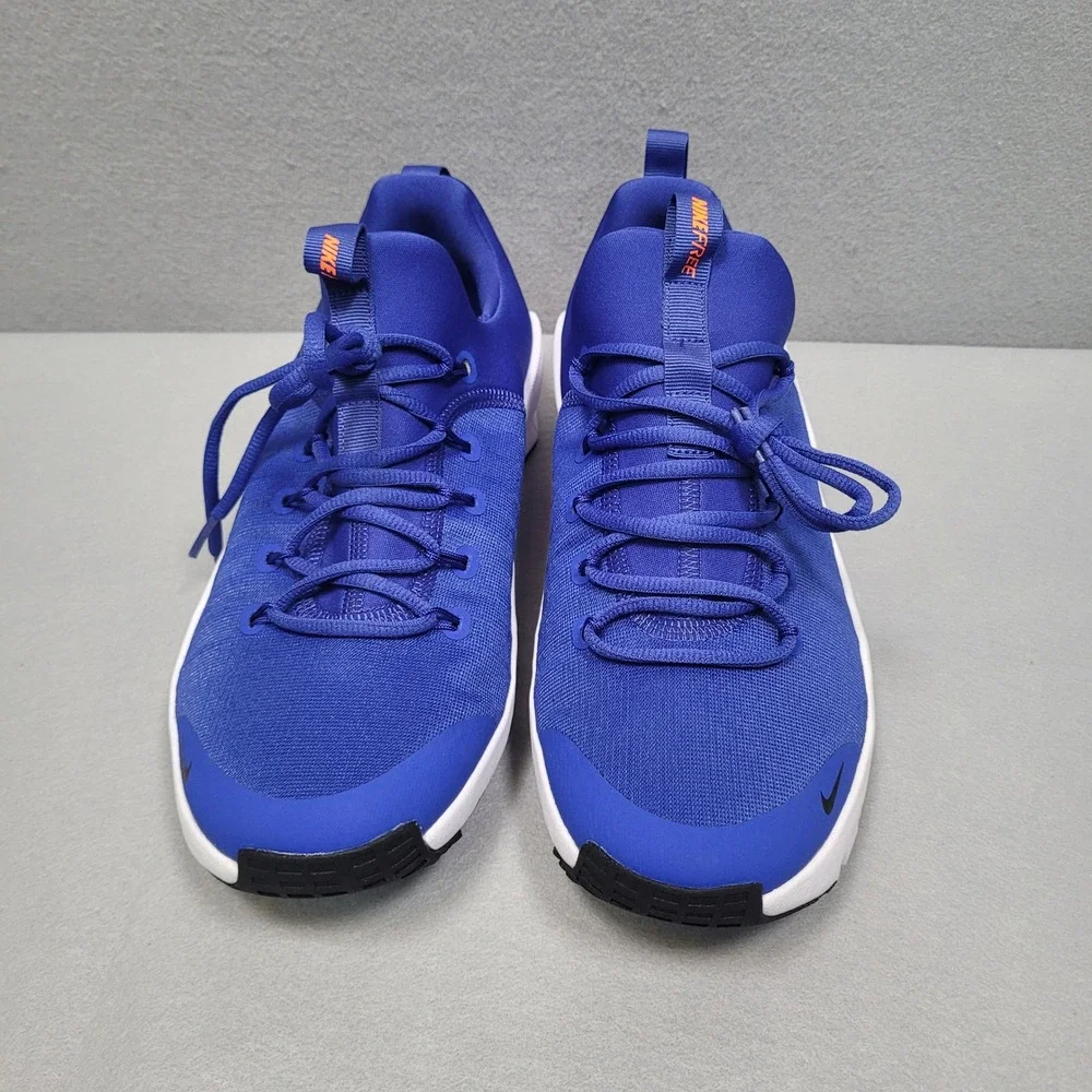 Nike Free Metcon 6 Hyper Royal Orange Mens Training Shoes FJ7127-401 Size 10.5